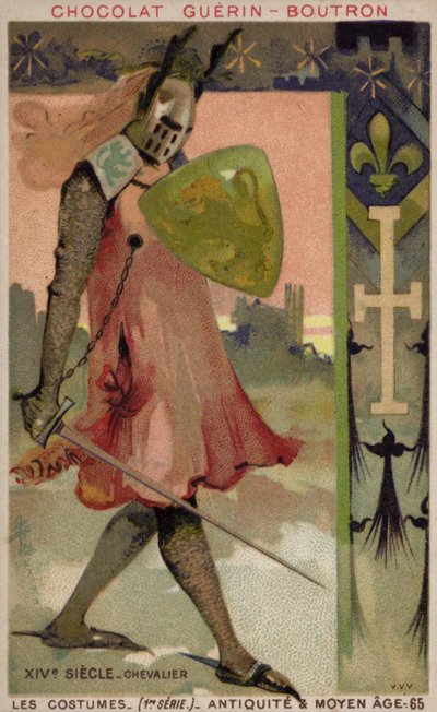 騎士、14世紀 作： French School